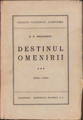 HST C779 Destinul omenirii 1944 volumul III Negulescu foto