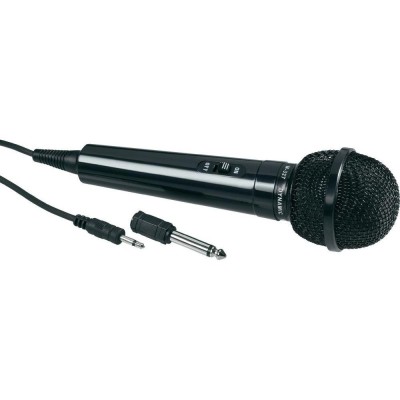 Microfon dinamic unidirectional cu adaptor audio Jack 3.5 mm si Jack 6.3 mm foto