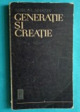 Mircea Martin &ndash; Generatie si creatie ( volum debut )