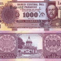 PARAGUAY 1.000 guaranies 2005 UNC!!!
