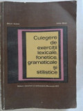 Culegere de exercitii lexicale, fonetice, gramaticale si stilistice- Mihail Andrei, Iulian Ghita