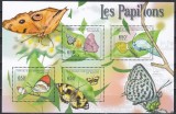 Centrafricana 2011 - Fluturi, Bloc, MNH, Nestampilat