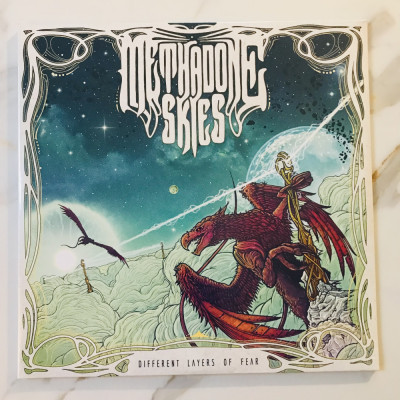 METHADONE SKIES &amp;lrm;&amp;ndash; Different Layers Of Fear (2019) Disc Vinil Stoner Rock foto