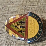 Insigna Romania PATRULA SCOLARA DE CIRCULATIE , model mic