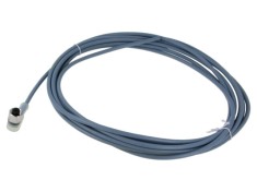 Cablu BINDER M12 4 pini unghiat 5m pentru senzori automatizări IP69K