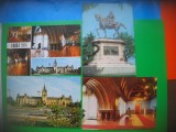 HOPCT LOT 2957 PALATUL CULTURII -IASI-4 CARTI POSTALE-NECIRCULATE, Necirculata, Printata