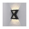 Aplica LED, negru, Exterior, 12W, IP65, lumina Calda