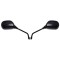 Set oglinzi moto/atv, culoare negru, forma ovala, filet M8, MP101-L Cod Produs: MX_NEW LU00671