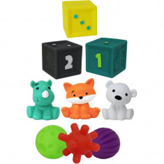 Infantino Water Toy Set of Toys jucarie pentru baie 9 buc