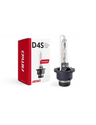 Bec Xenon Auto Premium D4S 35W Amio 6000k foto