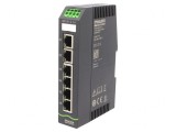 Switch Ethernet Neadministrabil 6 Porturi 9.5-31.5VDC