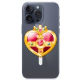 Husa personalizata apple iphone 14 pro max, magsafe, princess heart