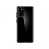 Husa Samsung Galaxy S20 Spigen Crystal Hybrid Crystal Clear