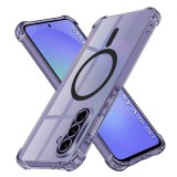 Husa Samsung Galaxy A36 5G Asteroid GSM Shockproof Clear Silicone MagSafe, fumuriu