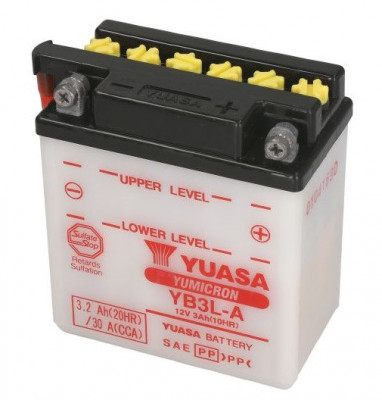Baterie Moto Yuasa 12V 3Ah 32A YB3L-A foto