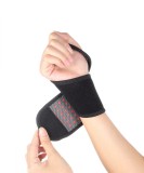 Set suport terapeutic cu turmalină pentru &icirc;ncheieturi, orteza cu compresa calda, ușoara de purtat, prindere pe deget, unisex, marime universala, 2 buc