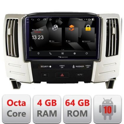 Navigatie Lexus RX300 2003-2008 Android Octa Core 720p 4+64 DSP 360 camera carplay android auto CarStore Technology