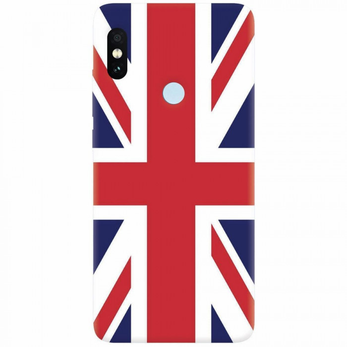 Husa silicon pentru Xiaomi Redmi S2, UK Flag Illustration