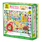 Zoom Puzzle - Dinozauri, Ludattica, 3 ani+
