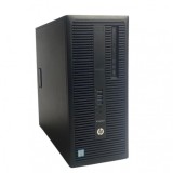 Barebone PC Second Hand, HP EliteDesk 800 G2 Tower-placa de baza, cooler, carcasa, sursa, dvd-rw