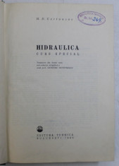 HIDRAULICA . CURS SPECIAL de M.D. CERTOUSOV , 1966 foto