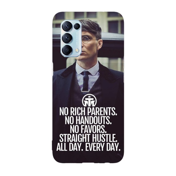 Husa compatibila cu Oppo Find X5, Viceversa, model Husle Peaky blinders, Silicon, TPU