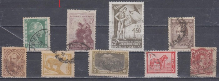 M2 - R1 4 - TIMBRE FOARTE VECHI - ARGENTINA
