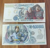 Bancnota fantezie 500.000 lire 2024