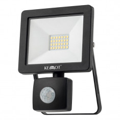 Proiector LED Kemot URZ3477, senzor de miscare, 20 W, 4000 K, 1600 lm foto