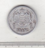 bnk mnd Monaco 1 franc (1943)