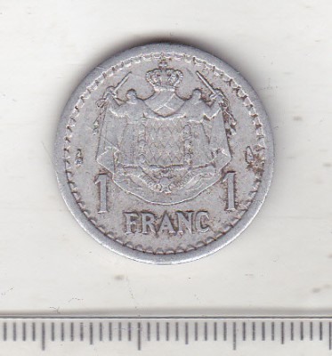 bnk mnd Monaco 1 franc (1943) foto