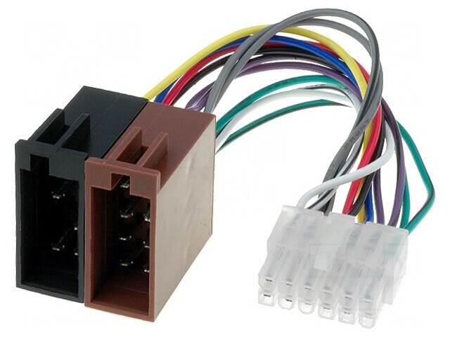 Conector ISO Pioneer 12 Pin