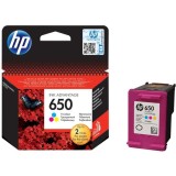 Cumpara ieftin Cartus HP 650 Ink Advantage Color