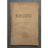 Z. C. Arbure - Nihiliştii (din amintirile mele) (ediţia a doua, 1896)