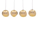 Cumpara ieftin Lampa Vidro, Pako World, E27, Auriu, 60x15x80 cm