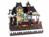Cumpara ieftin Decoratiune muzicala Craciun polirasina 32.5x15.5x29 cm