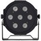 Proiector lumini PAR LED RGBW, cu 7 leduri 70W si culori statice