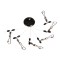 Conector Zfish Fishing Flex Feeder System, 6buc