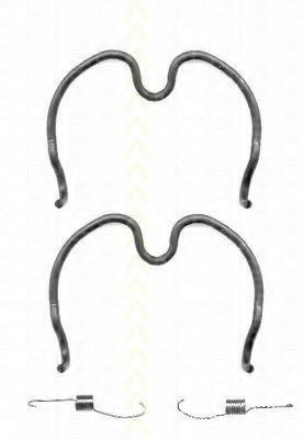 Set accesorii, sabot de frana OPEL AGILA (A) (H00) (2000 - 2007) TRISCAN 8105 242571 foto