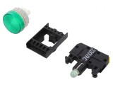 Lumină de control LED 22mm IP65 230V AC