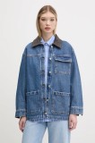 Abercrombie &amp; Fitch geaca jeans femei, de tranzitie, KI144-5063