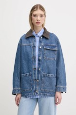 Abercrombie &amp; Fitch geaca jeans femei, de tranzitie, KI144-5063