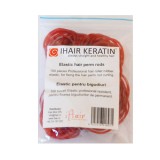 Set elastice pentru bigudiuri Ihair Keratin 100 buc