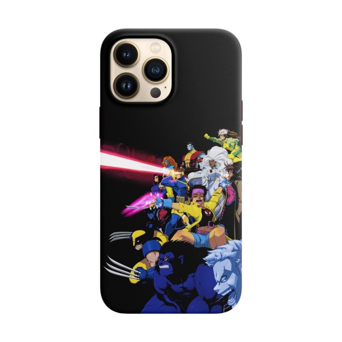 Husa compatibila cu Apple iPhone 14 Plus model Xmen family, Silicon, TPU, Viceversa