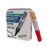 Marker tabla CNX G-273, reincarcabil, rosu