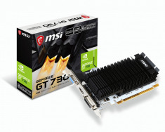 Placa video MSI GeForce GT 730 K, 2GB DDR3, 64-bit foto