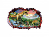 Cumpara ieftin Sticker decorativ cu Dinozauri, 85 cm, 4352ST-1