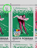 Cumpara ieftin RO 1994 LP 1336 &quot;JO de iarna , Lillehammer&quot; , bl.4 cu EROARE -lipsa apostrof,MNH, Nestampilat