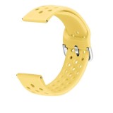Curea din silicon, compatibila Huawei Watch GT 3 46mm, VD Very Dream&reg;, telescoape QR, Galben