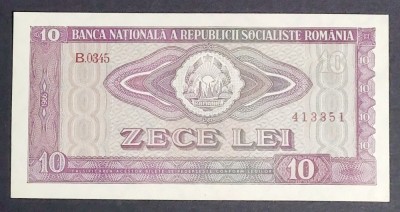 Bancnota 10 lei 1966 UNC foto